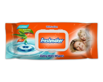 Freshmaker 72 Adet Kapaklı Islak Havlu